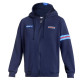 Hooded Full Zip Martinig Racing MY25 - Тъмносиньо