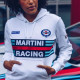 Дамски суичър Sparco Martini Racing - Бял