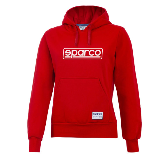 Дамски суичър Sparco Frame - Червен