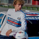 Martini Racing Дълъг ръкав с висока яка - Бял