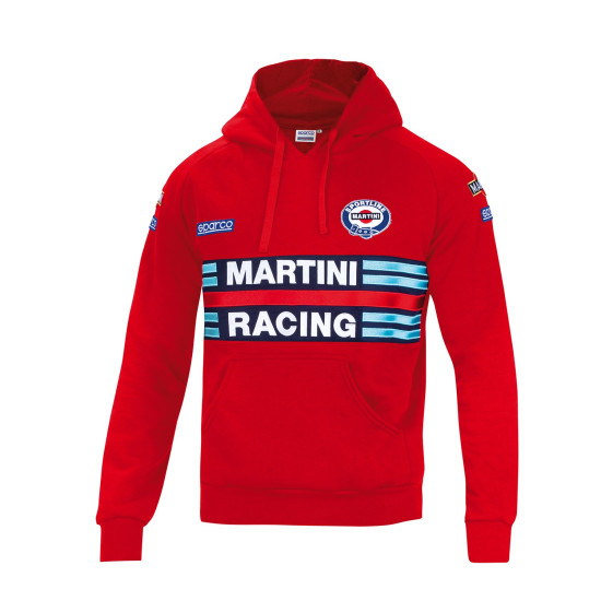 Мъжки суичър Sparco Martini Racing - Червен