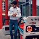 Мъжка риза с дълъг ръкав Martini Racing - бяла