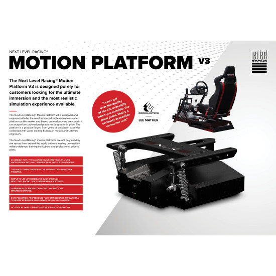 Next Level Racing Motion Platform V3