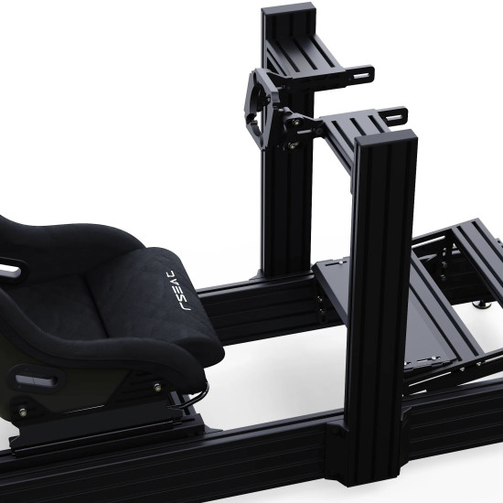 RSeat A1 Pro GT Кокпит - Черен