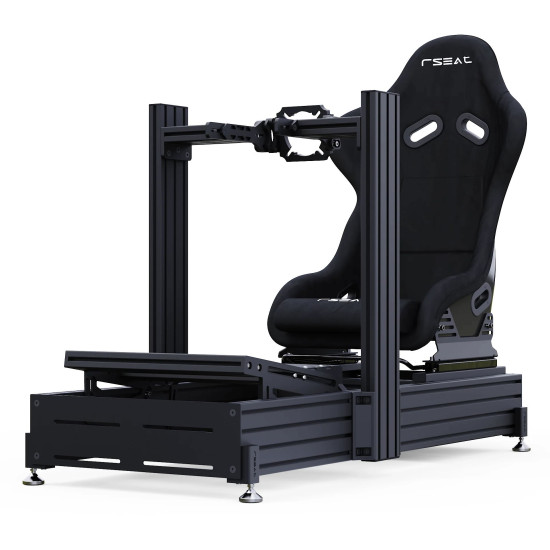 RSeat A1 Pro GT Кокпит - Черен
