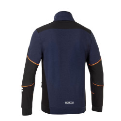 Sparco Full Zip Tech Alabama - Тъмносиньо / Оранжево