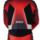 Sparco K46 Prime K FIA 8877-2022 Версия за млади шофьори - Черен / Червен