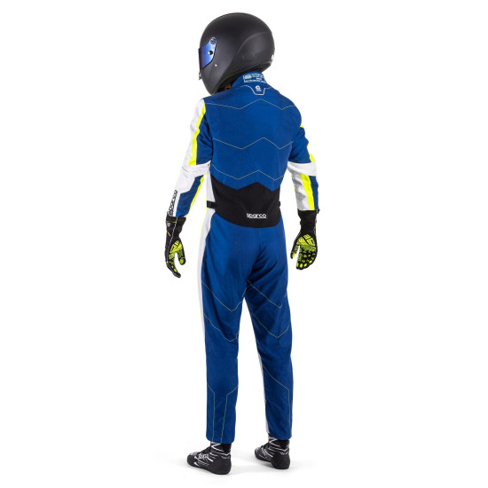Sparco K48 Kerb Advanced FIA 8877-2022 - Син / Флуо Жълт