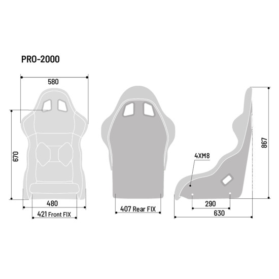 Sparco Pro 2000 QRT FIA 8855-1999