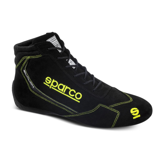 Sparco Slalom FIA 8856-2018 - Черно / Флуо Жълто