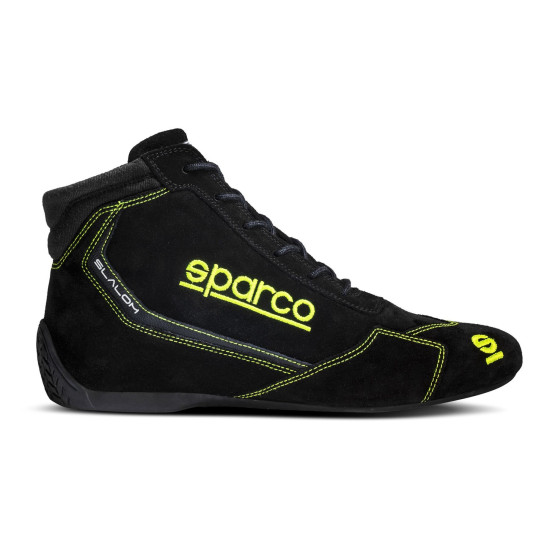 Sparco Slalom FIA 8856-2018 - Черно / Флуо Жълто