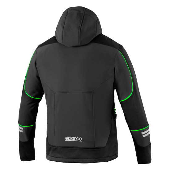 Sparco Soft-Shell Tech York - Сиво / Зелено