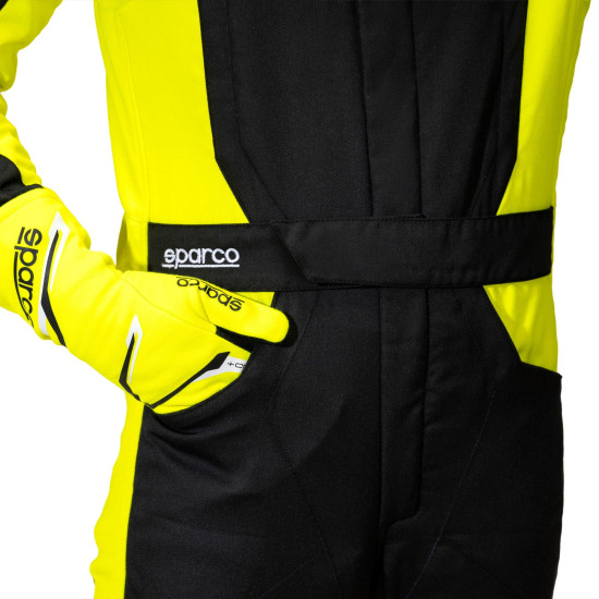 Sparco Sprint Advanced R584 FIA 8856-2018 - Черен / Флуо Жълт