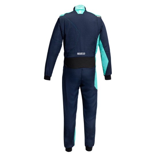 Sparco Sprint ASY Advanced R584 FIA 8856-2018 - Тъмносин / Маями Зелен