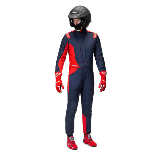 Sparco Sprint ASY Advanced R584 FIA 8856-2018 - Тъмносин / Червен