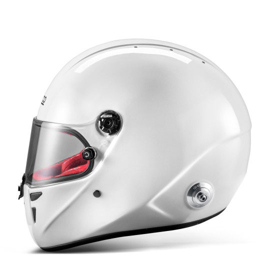 Sparco Stealth RF FIA 8859-2024 - Бял / Червен
