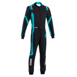 Sparco Thunder Advanced K48 FIA 8877-2022 - Черен / Небесно синьо