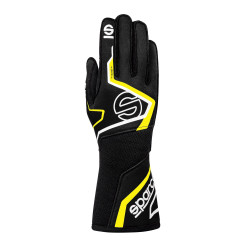 Ръкавици Sparco Tide+ FIA 8856-2018 - Черно / Жълто