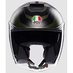 Agv Irides Sakai - Черно / Зелен мат