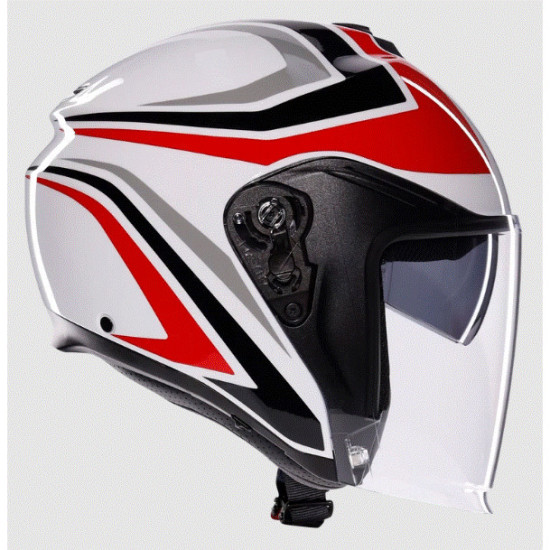Agv Irides Tolosa - Black / Grey / Red