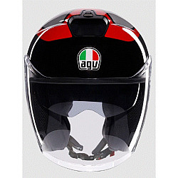 Agv Irides Valenza Matt - Сив / Черен / Червен