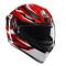 AGV K1 S Lion - Черно / Червено / Бяло