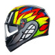 AGV K3 - Birdy 2.0 - Сиво / Жълто / Червено