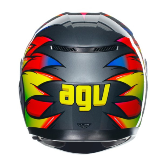 AGV K3 - Birdy 2.0 - Сиво / Жълто / Червено