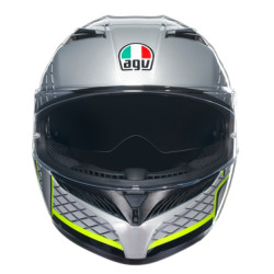 AGV K3 - Fortify - Сиво / Черно / Жълто