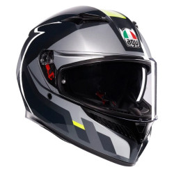 AGV K3 Shade - Сиво / Черно / Жълто