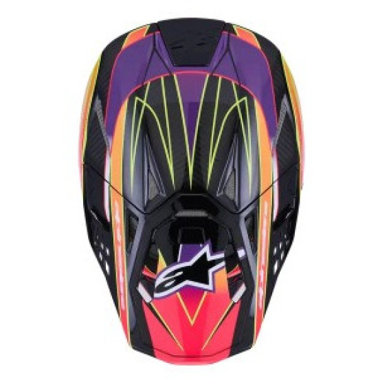 Alpinestars SM10 Era - Розов / Лилав / Жълт