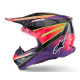 Alpinestars SM10 Era - Розов / Лилав / Жълт