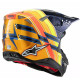 Alpinestars SM10 TLD25 - Син / Оранжев / Жълт