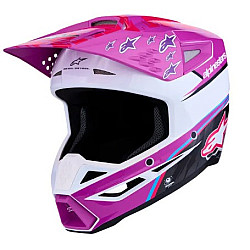 Alpinestars SM3 Falcon - Бял / Розов / Черен