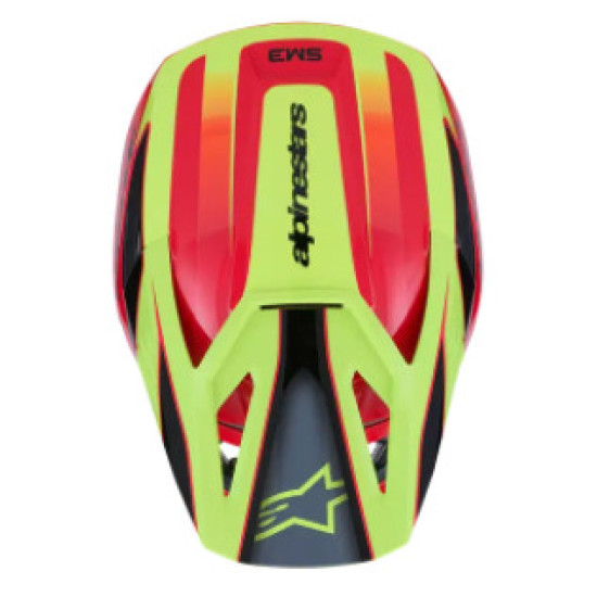 Alpinestars SM3 Fray - Червен / Жълт / Черен