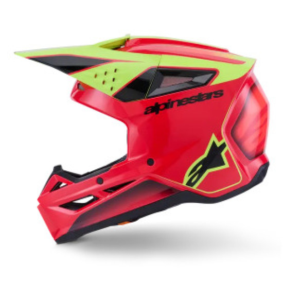 Alpinestars SM3 Fray - Червен / Жълт / Черен