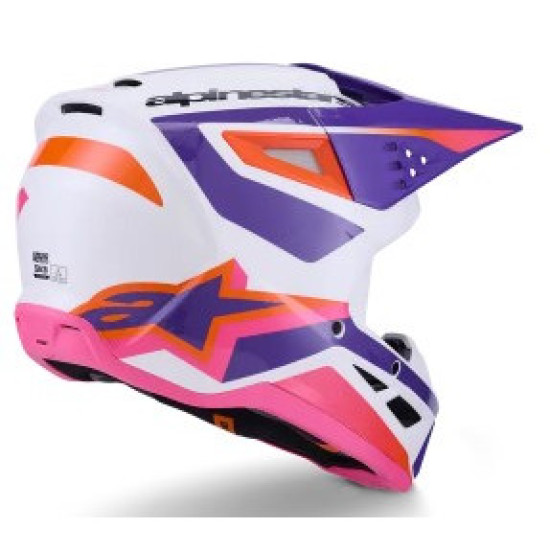 Alpinestars SM3 Heat - Бял / Розов / Лилав