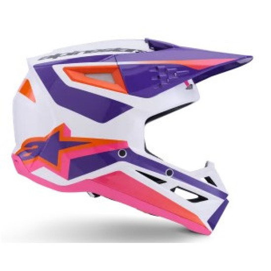 Alpinestars SM3 Heat - Бял / Розов / Лилав