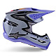Alpinestars SM3 Jettson Детска мотокрос каска - Сив / Лилав