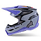 Alpinestars SM3 Jettson Детска мотокрос каска - Сив / Лилав