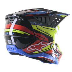 Alpinestars SM5 ACT2 - Черен / Жълт / Червен