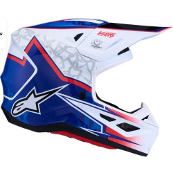 Alpinestars SM7 Blaster - Бял / Син / Червен
