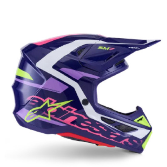 Alpinestars SM7 Deed - Лилав / Розов