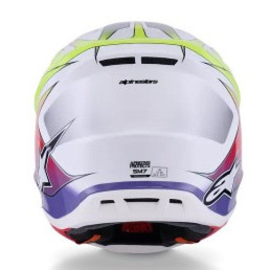 Alpinestars SM7 Fuse - Бял / Жълт / Лилав