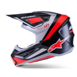 Alpinestars SM7 Rise Черен / Червен / Сребрист