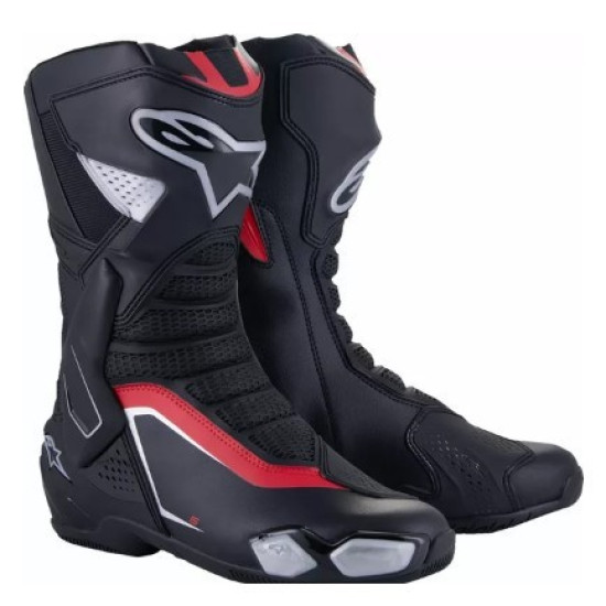 Alpinestars SMX-6 V3 - Черно / Сребристо / Червено