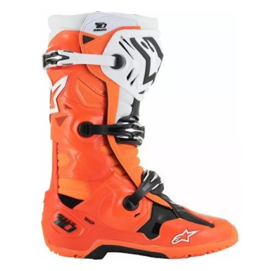 Alpinestars Tech 10 Enduro - Оранжево / Черно / Бяло