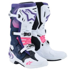 Alpinestars Tech 10 - Бял / Виолетов / Розов