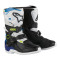 Alpinestars Tech 3S Kids Детски Мотокрос Ботуши - Бяло / Черно / Синьо