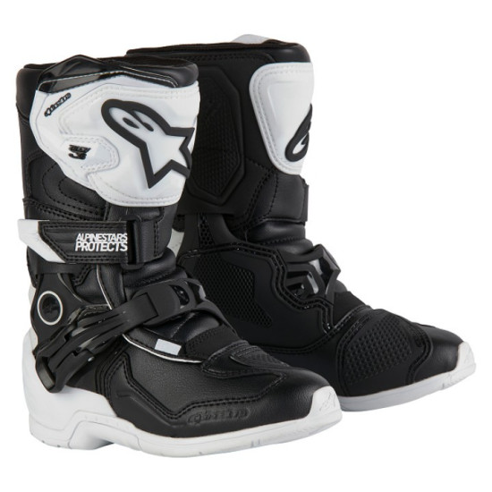 Alpinestars Tech 3S Kids Детски Мотокрос Ботуши - Бяло / Черно